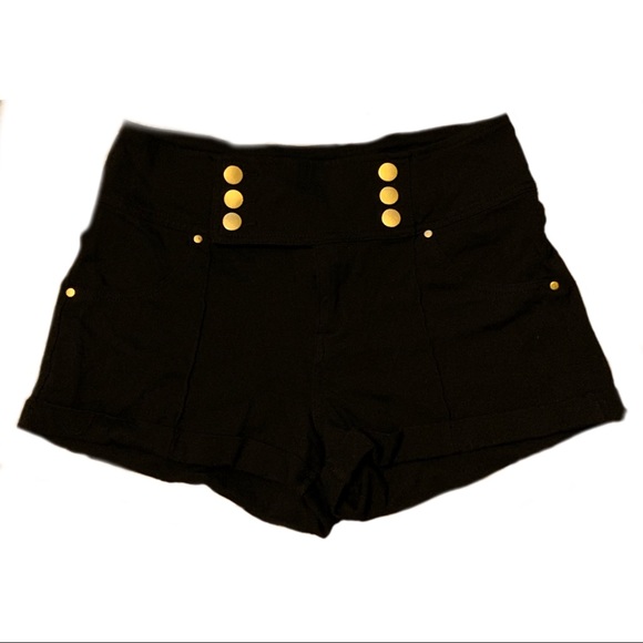Sailor Black Shorts - Picture 2 of 4